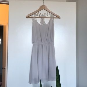 Geometric-back dress!